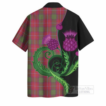 Rattray Tartan Hawaiian Shirt Traditional Scottish Thistle
