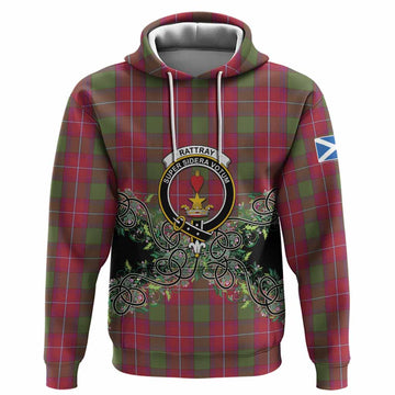 Rattray Tartan Hoodie Thistle Scottish Spirit