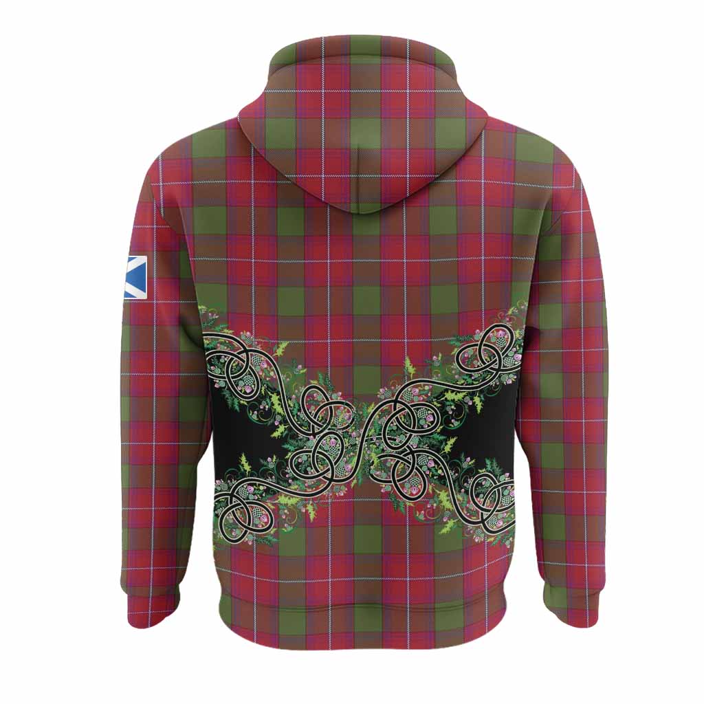 Rattray Tartan Hoodie Thistle Scottish Spirit