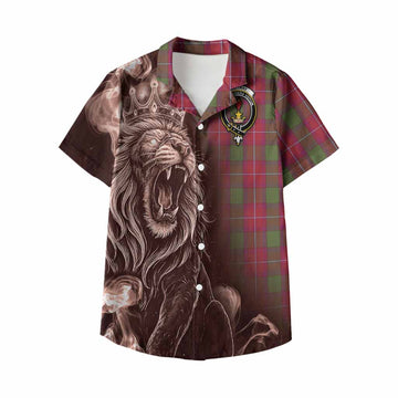 Rattray Tartan Kid Hawaiian Shirt Roaring Lion Heritage
