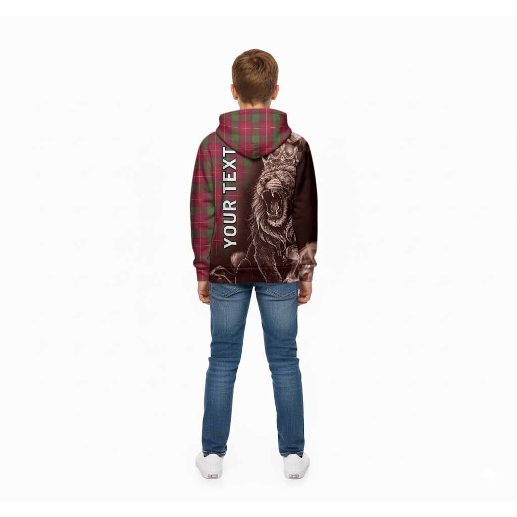 Rattray Tartan Kid Hoodie Roaring Lion Heritage