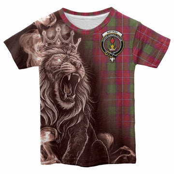 Rattray Tartan Kid T-shirt Roaring Lion Heritage