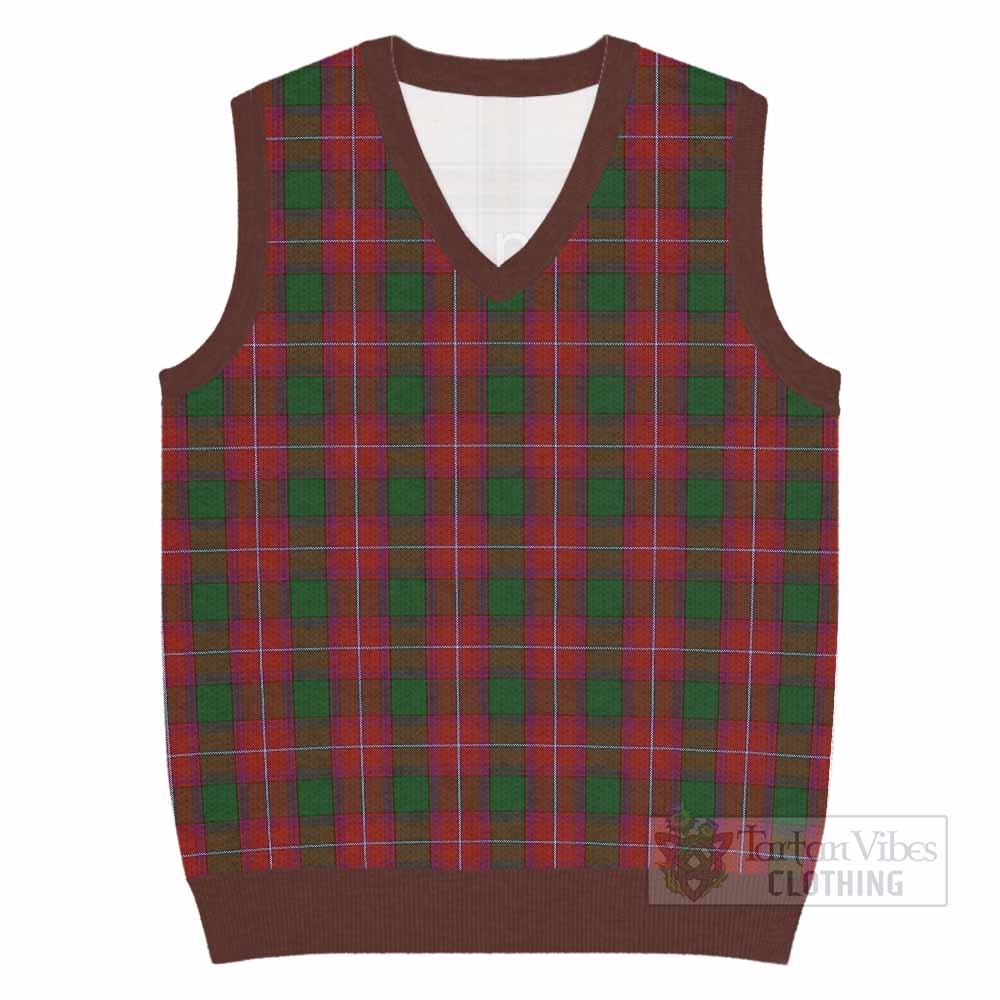 Rattray Tartan Knitted V-Neck Vest - Tartan Vibes Clothing