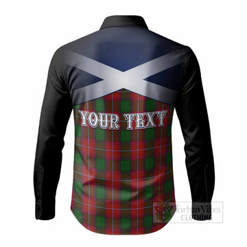 Rattray Tartan Long Sleeve Button Shirts Alba Gu Brath Unicorn Crest