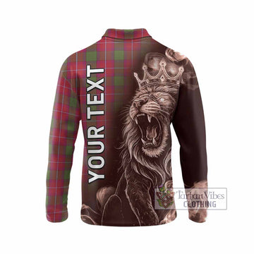 Rattray Tartan Long Sleeve Polo Shirt Roaring Lion Heritage