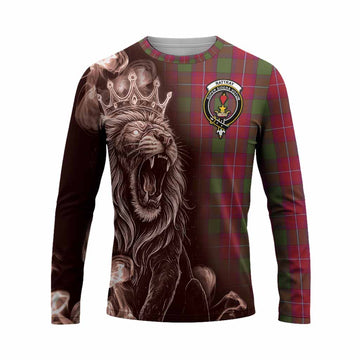 Rattray Tartan Long Sleeve T-Shirt Roaring Lion Heritage