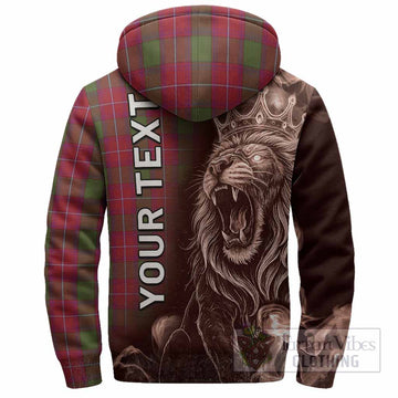 Rattray Tartan Sherpa Hoodie Roaring Lion Heritage
