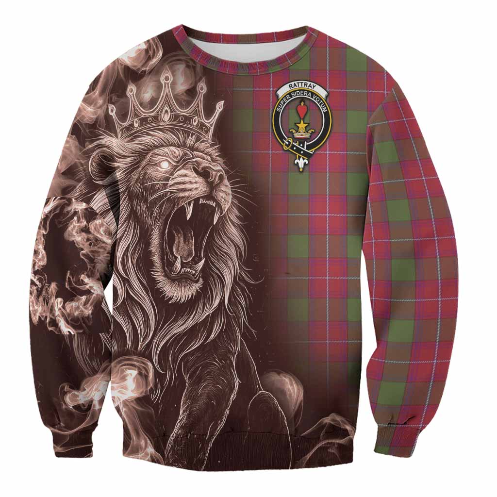 Rattray Tartan Sweatshirt Roaring Lion Heritage