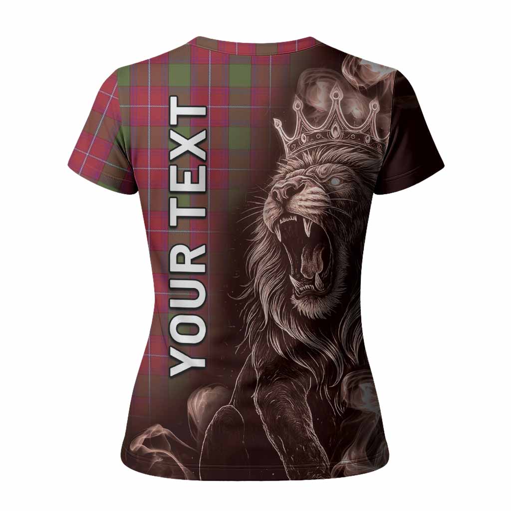 Rattray Tartan Women T shirt Roaring Lion Heritage
