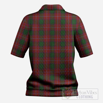 Rattray Tartan Women’s Polo Sweater Top with Family Crest