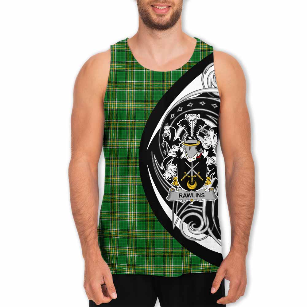 Rawlins Irish Clan Men's Tank Top Celtic Circle Style Men - Tartan Vibes Clothing