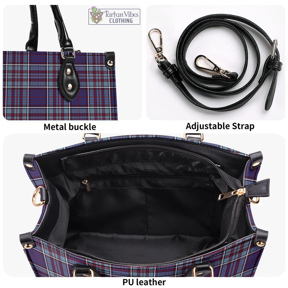 Tartan Vibes Clothing RCAF Tartan Luxury Leather Handbags