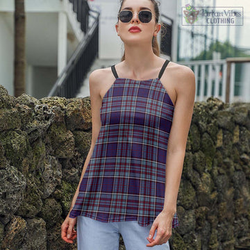 RCAF Tartan Loose Halter Neck Camisole