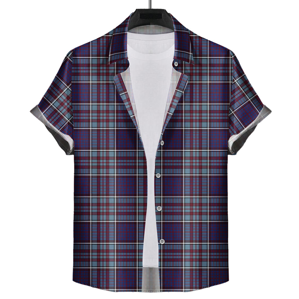 Tartan Vibes Clothing RCAF Tartan Short Sleeve Button Up Shirt
