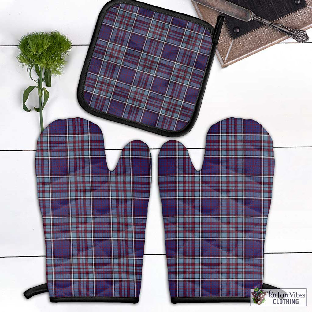 RCAF Tartan Combo Oven Mitt & Pot-Holder Combo 1 Oven Mitt & 1 Pot-Holder Black - Tartan Vibes Clothing