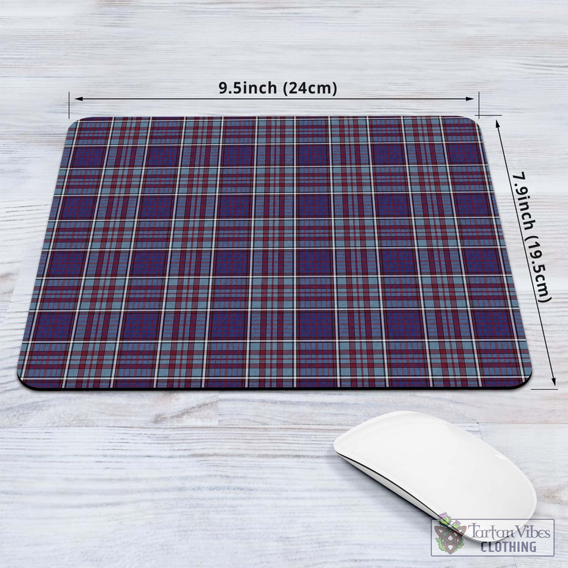 Tartan Vibes Clothing RCAF Tartan Mouse Pad