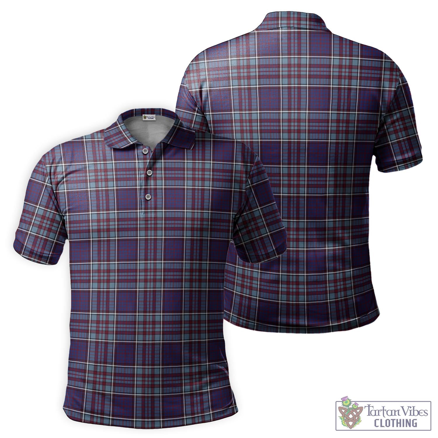 Tartan Vibes Clothing RCAF Tartan Mens Polo Shirt
