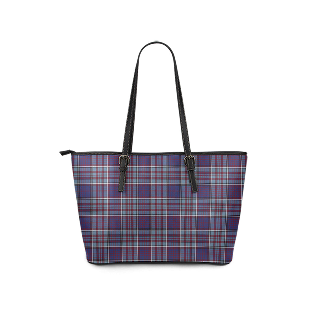RCAF Tartan Leather Tote Bag - Tartan Vibes Clothing