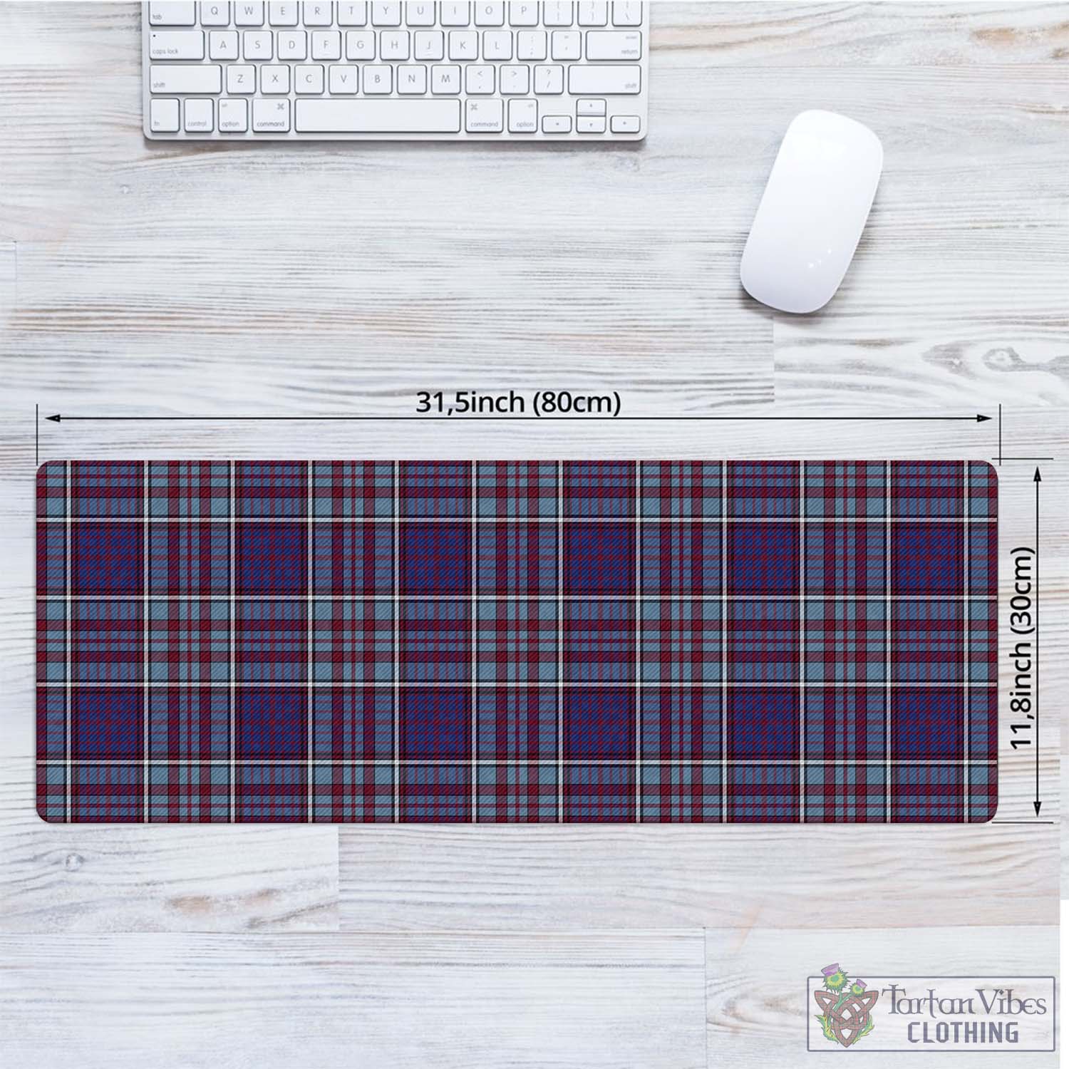 Tartan Vibes Clothing RCAF Tartan Mouse Pad