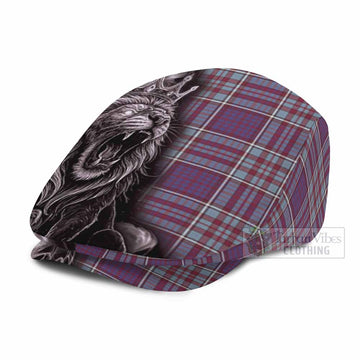 RCAF Tartan Flat Cap, Jeff Cap Roaring Lion Heritage