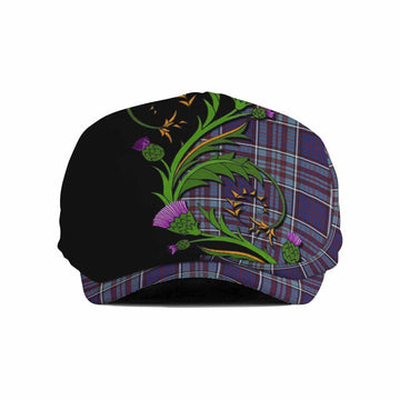 RCAF Tartan Flat Cap, Jeff Cap Scottish Thistle Pride Heritage Art