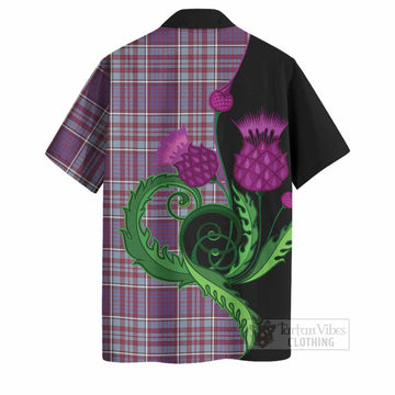RCAF Tartan Hawaiian Shirt Traditional Scottish Thistle