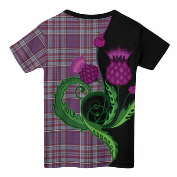 RCAF Tartan Kid T-shirt Traditional Scottish Thistle