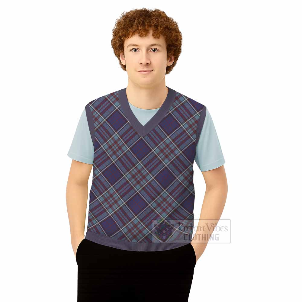 RCAF Tartan  Knitted V-Neck Vest Cross Style