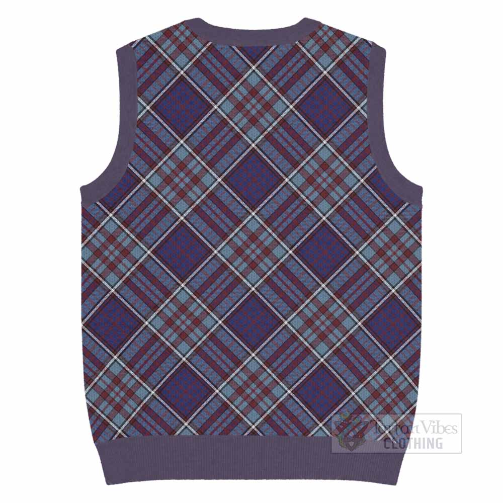 RCAF Tartan  Knitted V-Neck Vest Cross Style
