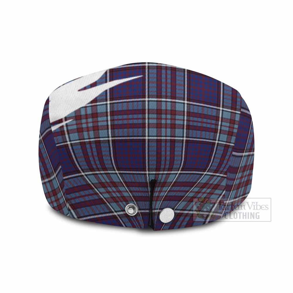 RCAF Tartan Loch Ness Monster Scottish Heritage Art Flat Cap, Jeff Cap