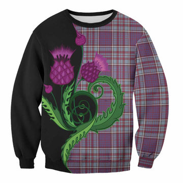 RCAF Tartan Sweatshirt Traditional Scottish Thistle