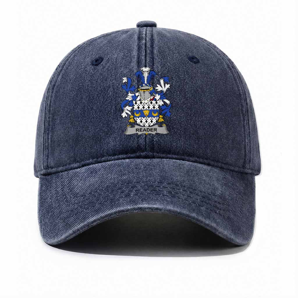 Reader Irish Coat of Arms Washed Baseball Cap