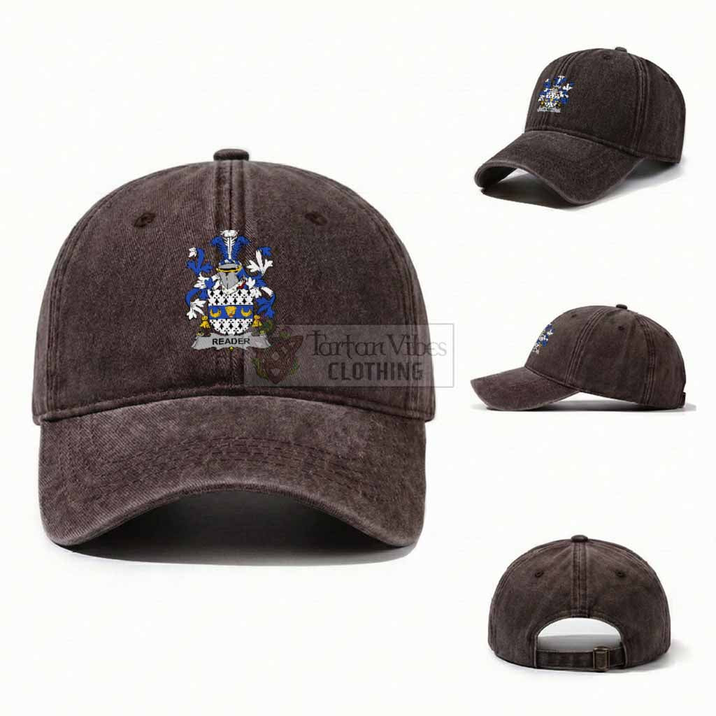 Reader Irish Coat of Arms Washed Baseball Cap