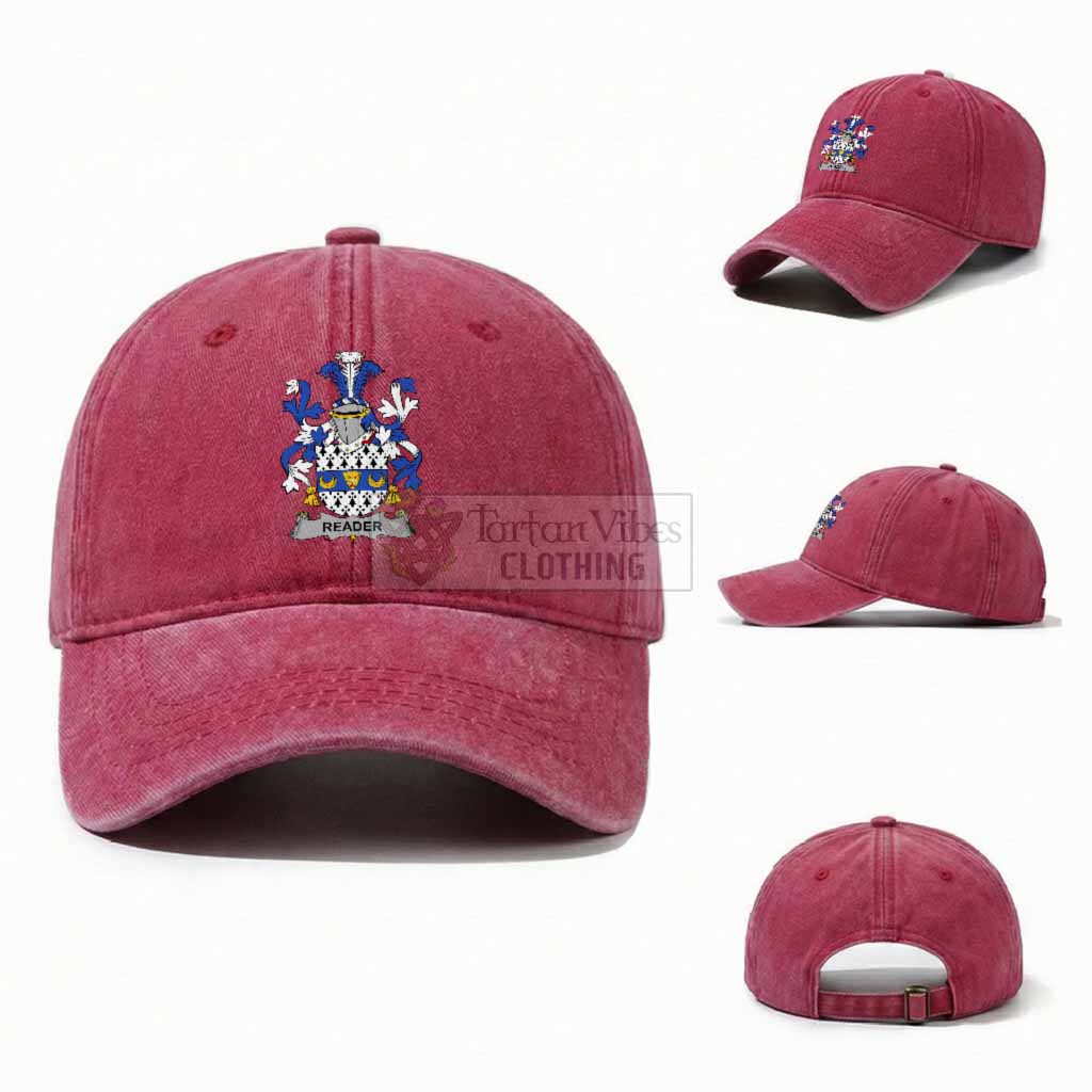 Reader Irish Coat of Arms Washed Baseball Cap