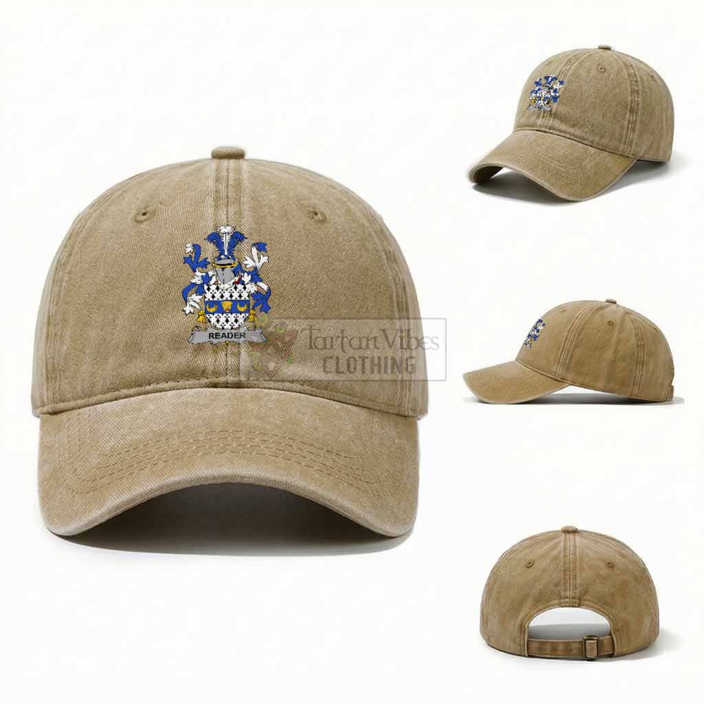Reader Irish Coat of Arms Washed Baseball Cap