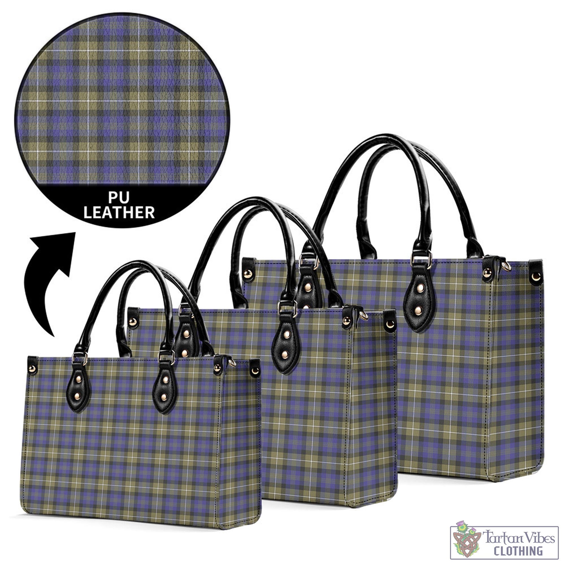 Tartan Vibes Clothing Rennie Tartan Luxury Leather Handbags