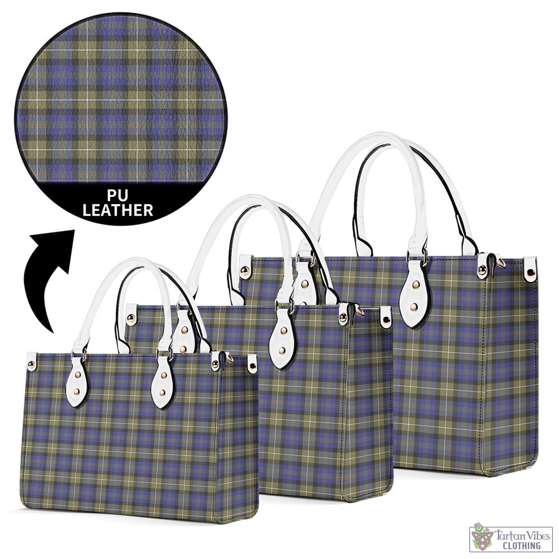 Tartan Vibes Clothing Rennie Tartan Luxury Leather Handbags