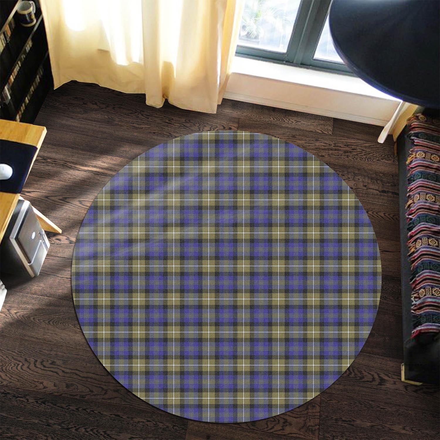 Rennie Tartan Round Rug Premium Round Rug - Tartan Vibes Clothing