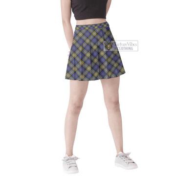 Rennie Tartan Women's Plated Mini Skirt