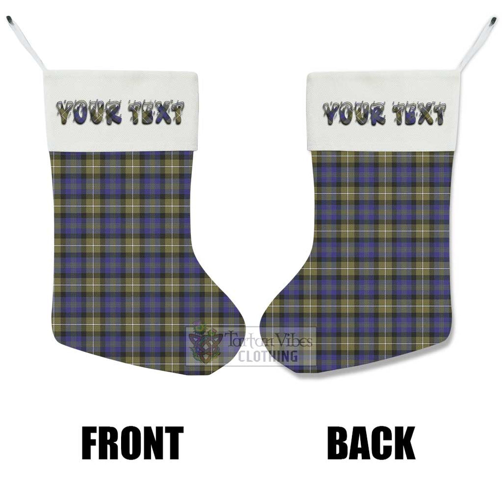 Rennie Tartan Christmas Stocking with Personalized Text - Tartan Vibes Clothing