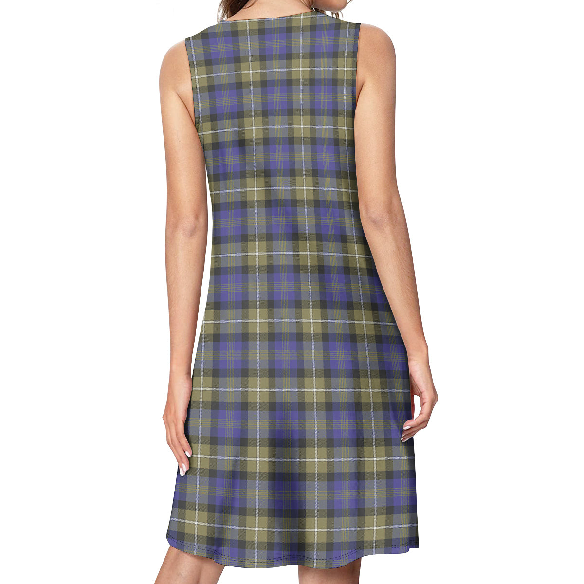 Rennie Tartan Womens Casual Dresses - Tartanvibesclothing