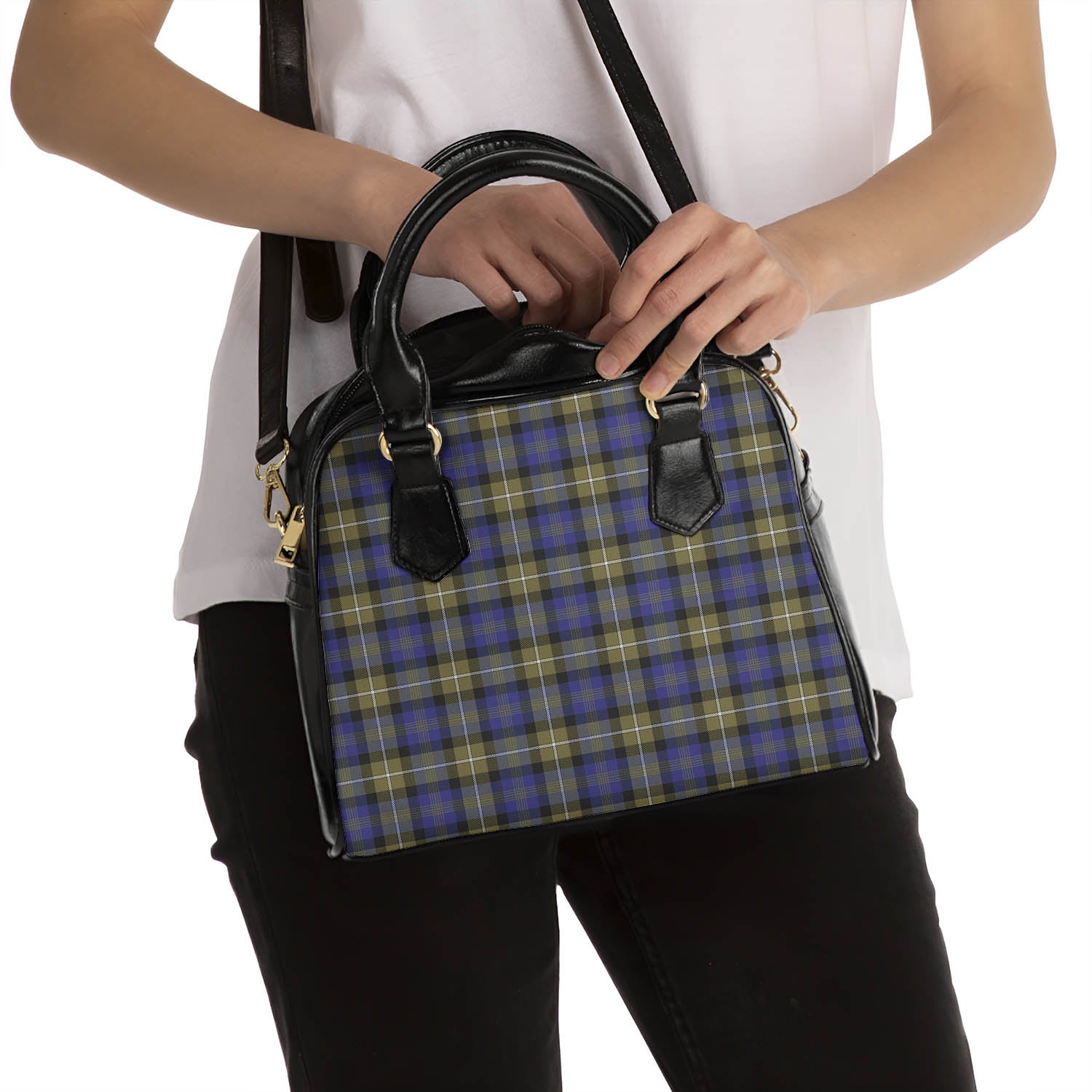 Rennie Tartan Shoulder Handbags - Tartan Vibes Clothing