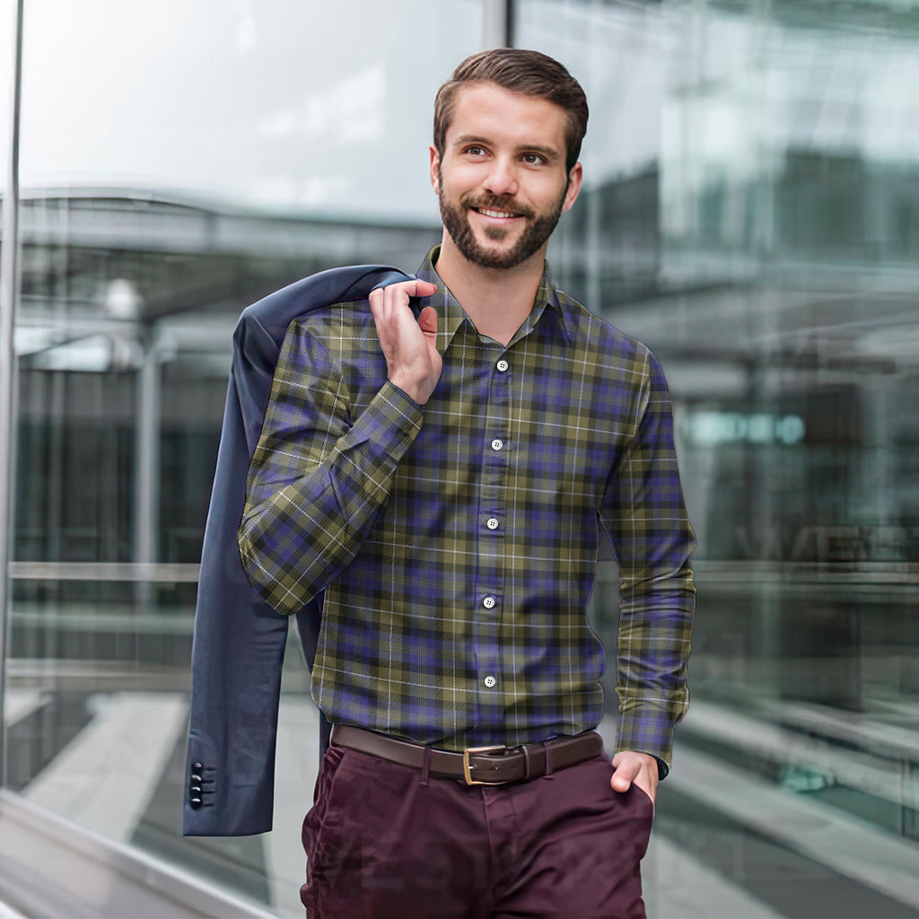 Rennie Tartan Long Sleeve Button Up Shirt - Tartan Vibes Clothing