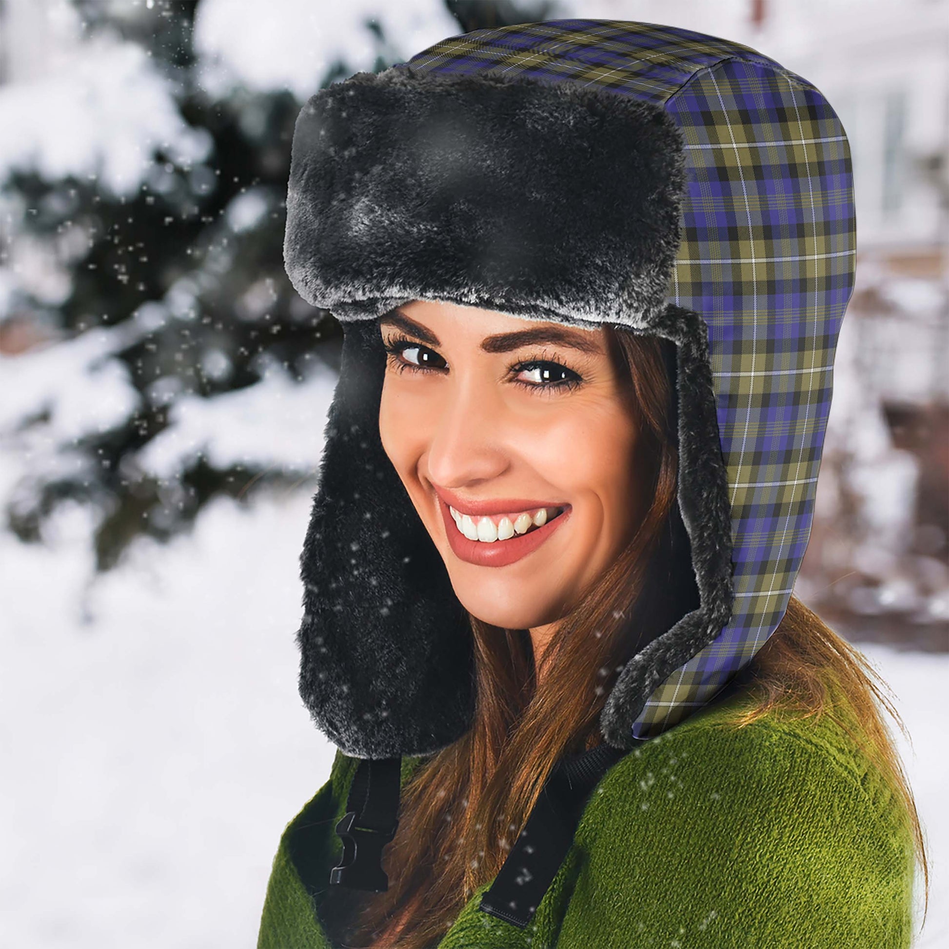 Rennie Tartan Winter Trapper Hat - Tartan Vibes Clothing