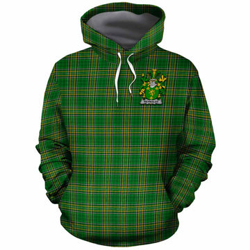 Reynolds Irish Coat of Arms Tartan Cotton Hoodie