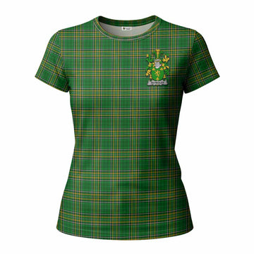 Reynolds Irish Coat of Arms Tartan Women T shirt