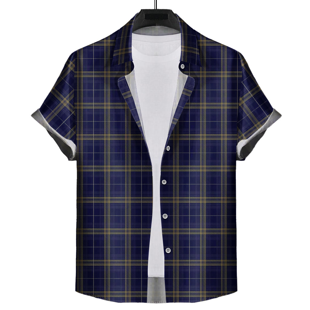 Rhys of Wales Tartan Hawaiian Shirt Kid - Tartan Vibes Clothing