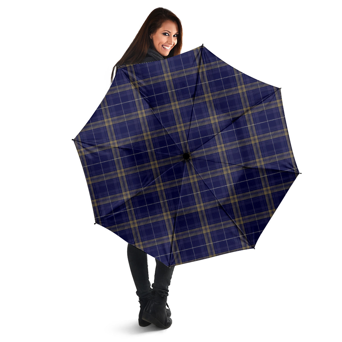 Rhys of Wales Tartan Umbrella - Tartanvibesclothing