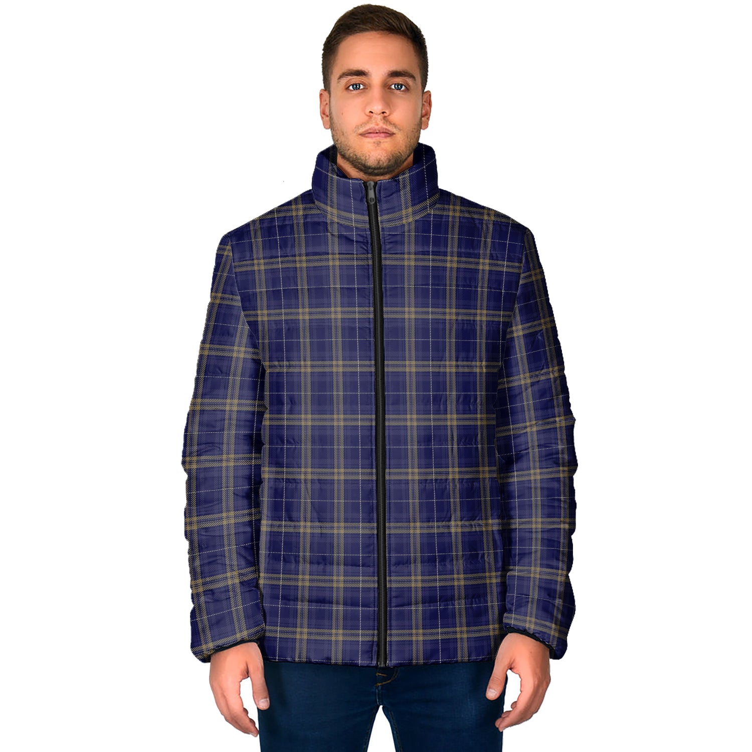 Rhys of Wales Tartan Padded Jacket - Tartan Vibes Clothing