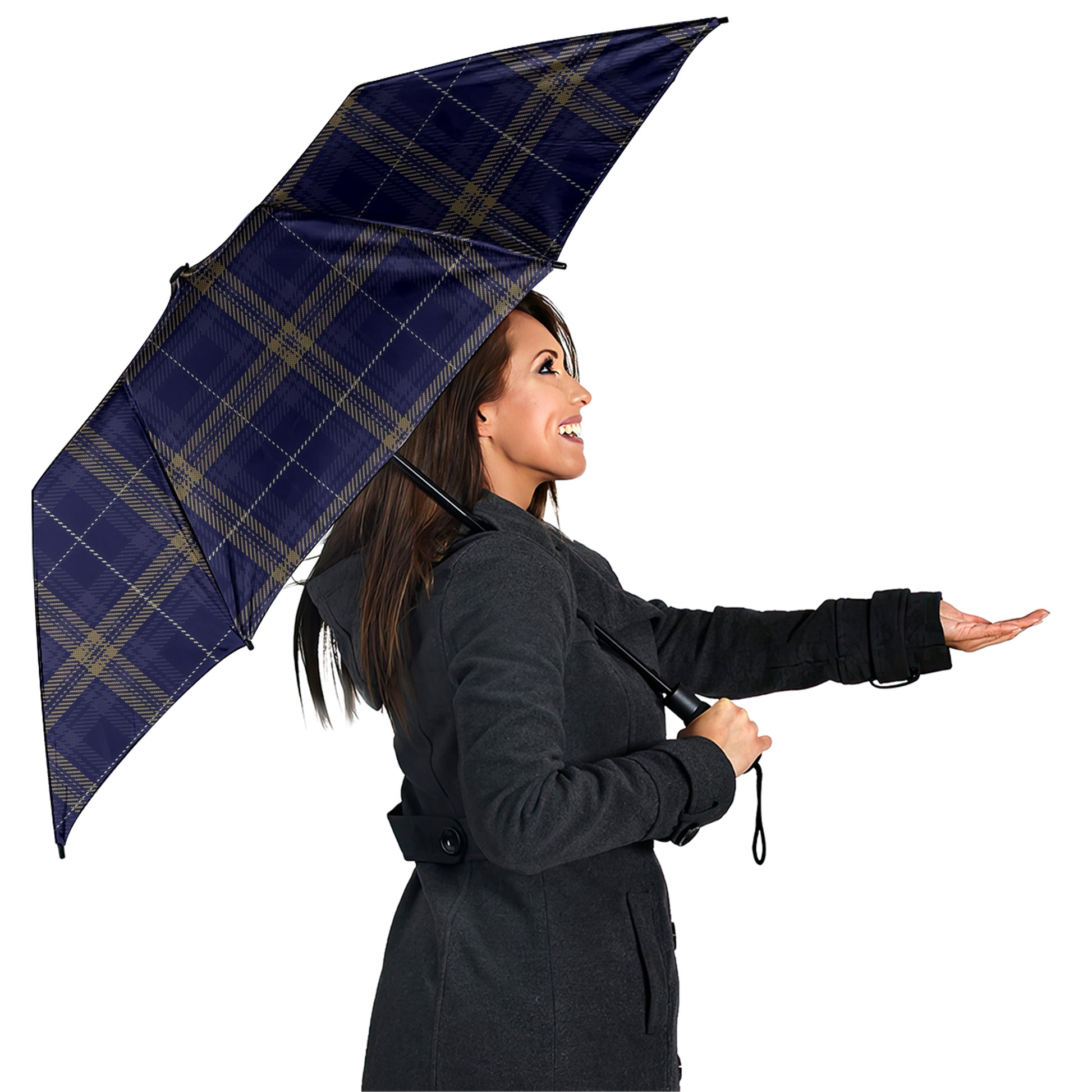 Rhys of Wales Tartan Umbrella - Tartanvibesclothing
